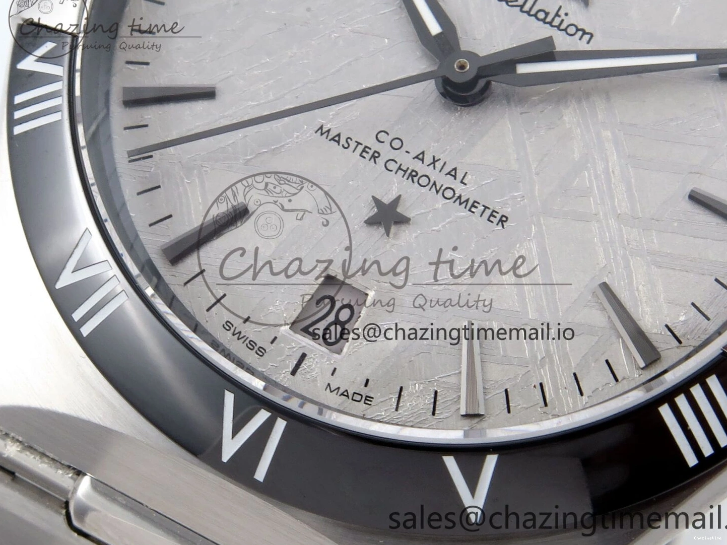 0116 Constellation 41mm SS ASWF 1:1 Best Edition Gray Dial on SS Bracelet A Breathable 7696
